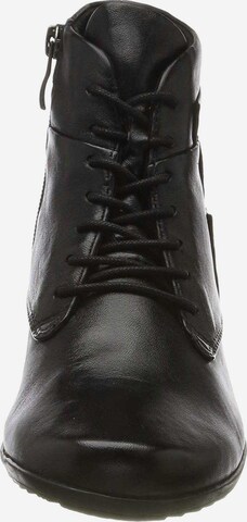 CAPRICE Lace-Up Ankle Boots in Black