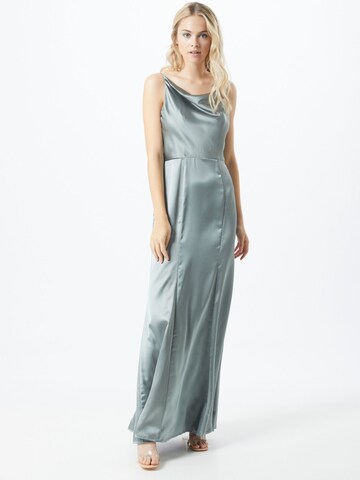 Chi Chi London Kleid 'Julianna' in Silber: Vorderseite
