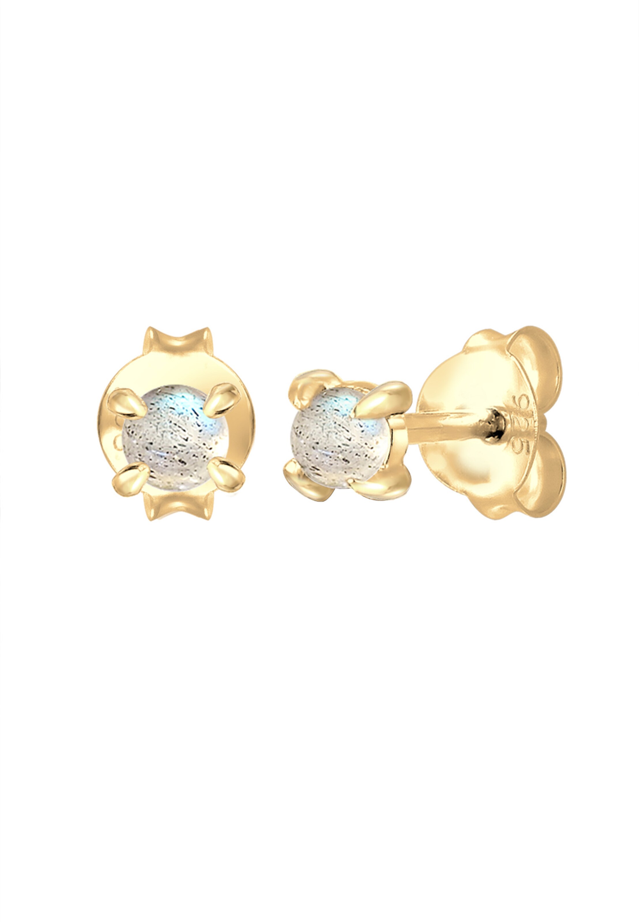 ELLI Earrings in Gold: front