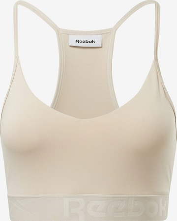 Reebok Bustier Sport-BH in Beige: predná strana