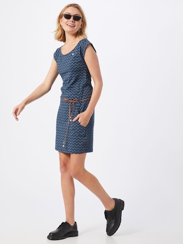 Ragwear Kleid 'Tag Zig Zag' in Blau