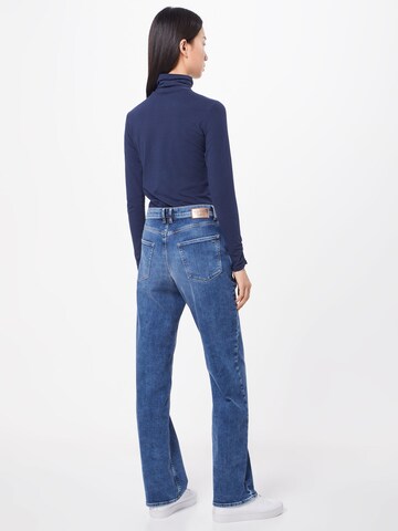 BRAX Wide Leg Jeans 'Maine' in Blau: zadná strana