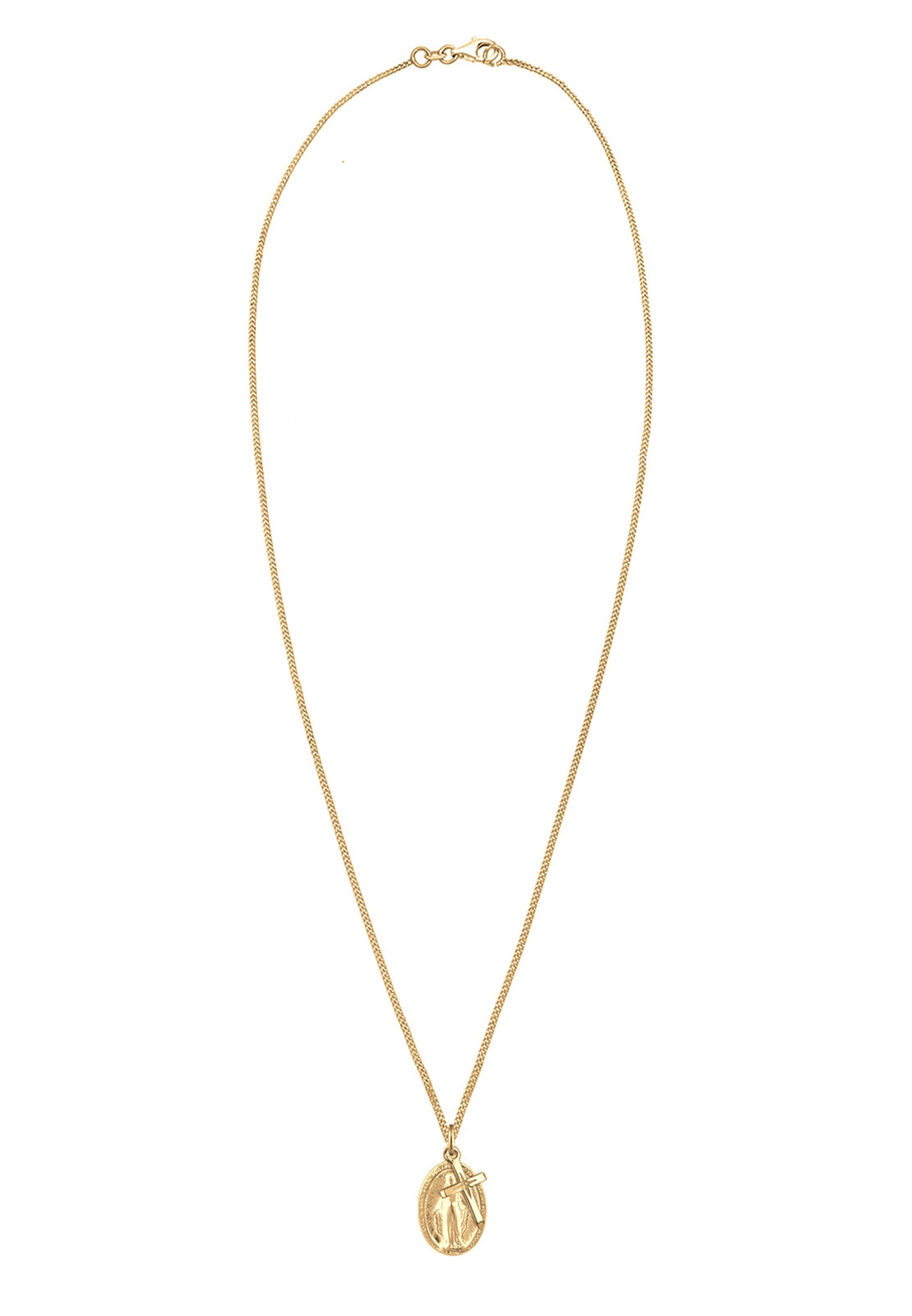 ELLI Łańcuszek 'Kreuz' w kolorze złoty: przód