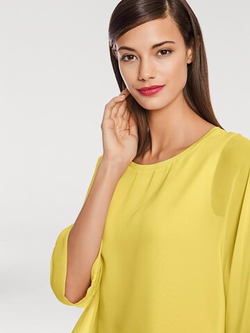 heine Blusenshirt Two-in-One-Look in Gelb