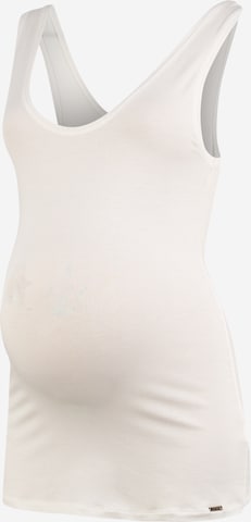 LOVE2WAIT - Top en blanco: frente