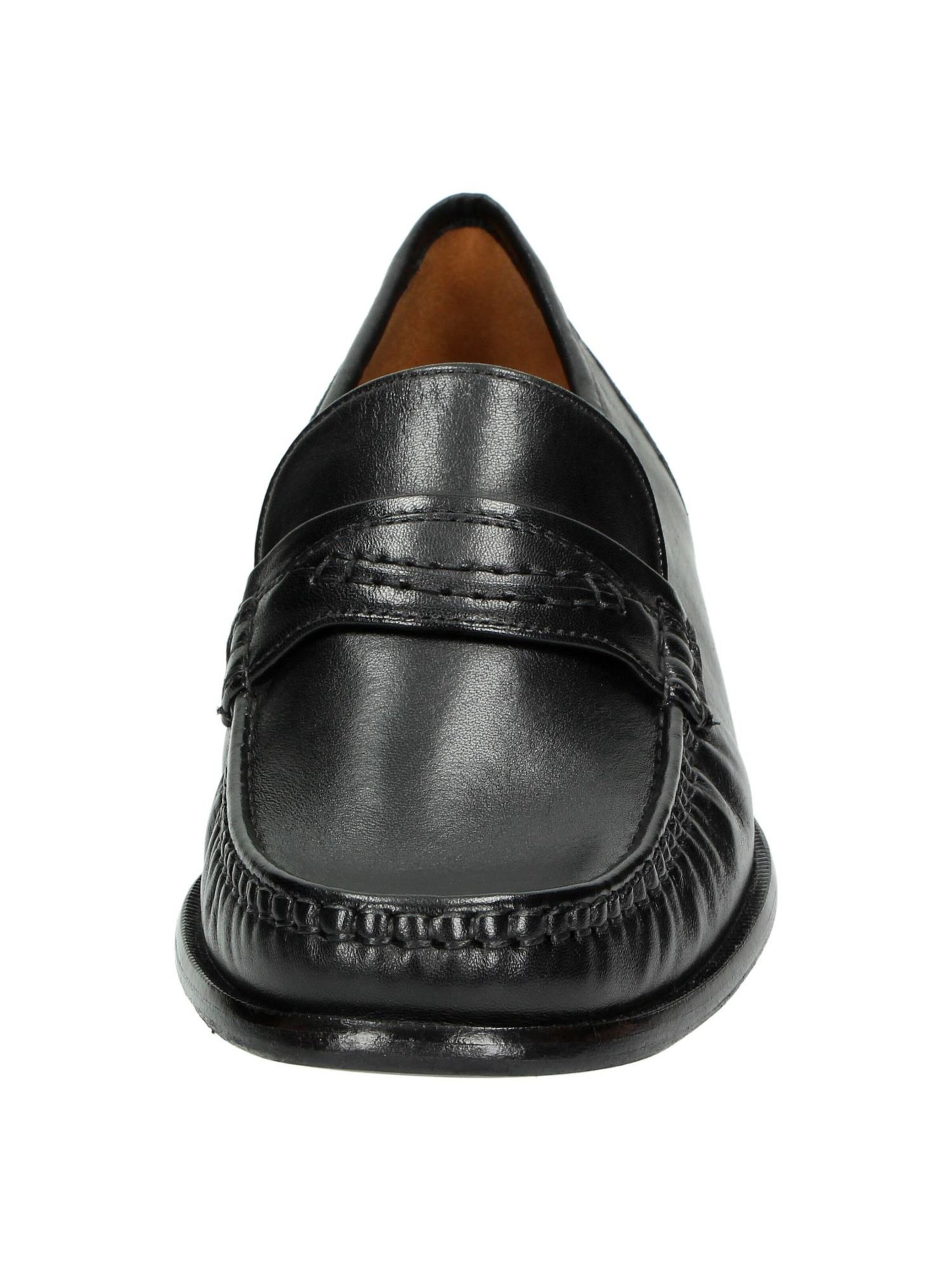 SIOUX Mokassin 'Como' in Schwarz