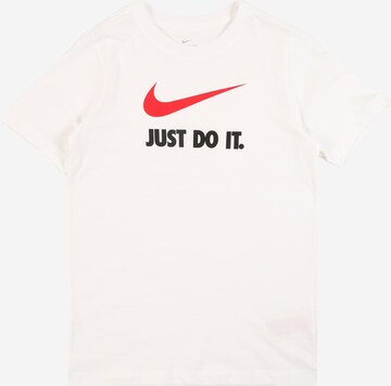 Nike Sportswear Shirt in White: front