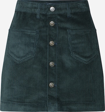 ONLY Rock 'onlAMAZING HW CORDUROY SKIRT PNT' in Grün: predná strana