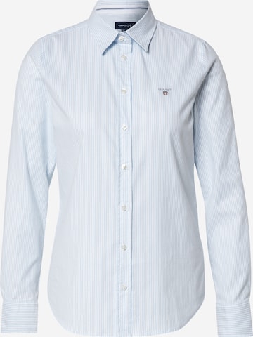 GANT Blouse in Blauw: voorkant