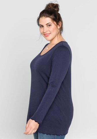 SHEEGO Shirt in Blau