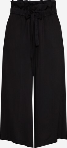 Wide Leg Pantalon 'Amaly' VILA en noir : devant