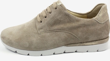 SEMLER Athletic Lace-Up Shoes in Beige