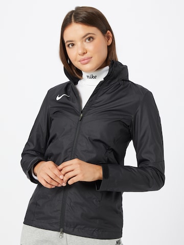 NIKE Sportjacke in Schwarz: Vorderseite