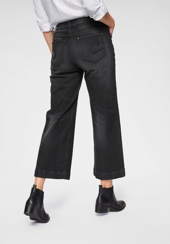 CHEER Wide leg Jeans 'Marlene' in Black