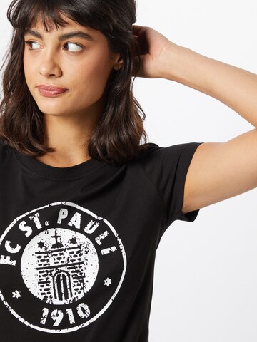 T-shirt FC St. Pauli en noir