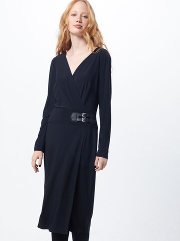 Lauren Ralph Lauren - Vestido en negro: frente