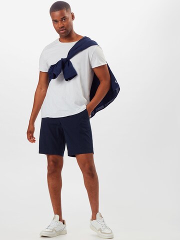 TOMMY HILFIGER Úzky strih Chino nohavice 'Brooklyn' - Modrá