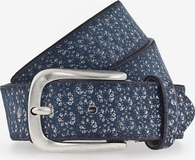 Cintura b.belt Handmade in Germany di colore navy, Visualizzazione prodotti