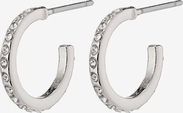 Boucles d'oreilles 'Roberta' Pilgrim en argent : devant