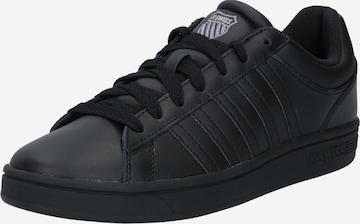 K-SWISS Sneakers 'Court Winston' in Black: front