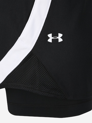 UNDER ARMOUR Regular Urheiluhousut 'Play Up' värissä musta