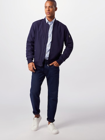 SELECTED HOMME Слим Джинсы в Синий