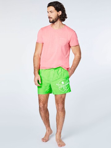 Regular Shorts de bain CHIEMSEE en vert