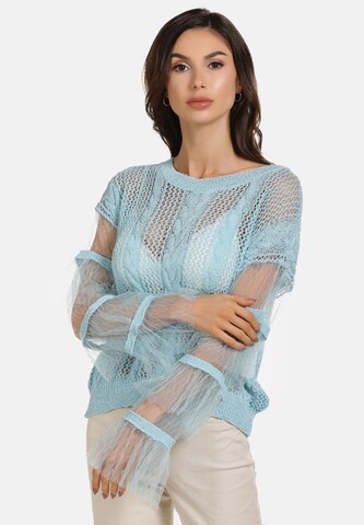 faina Pullover in Blau: predná strana