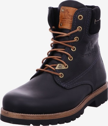 PANAMA JACK - Botas com atacadores 'Igloo' em preto: frente