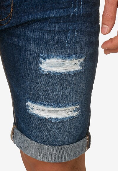 INDICODE JEANS Jeans 'Caden' in de kleur Donkerblauw, Productweergave