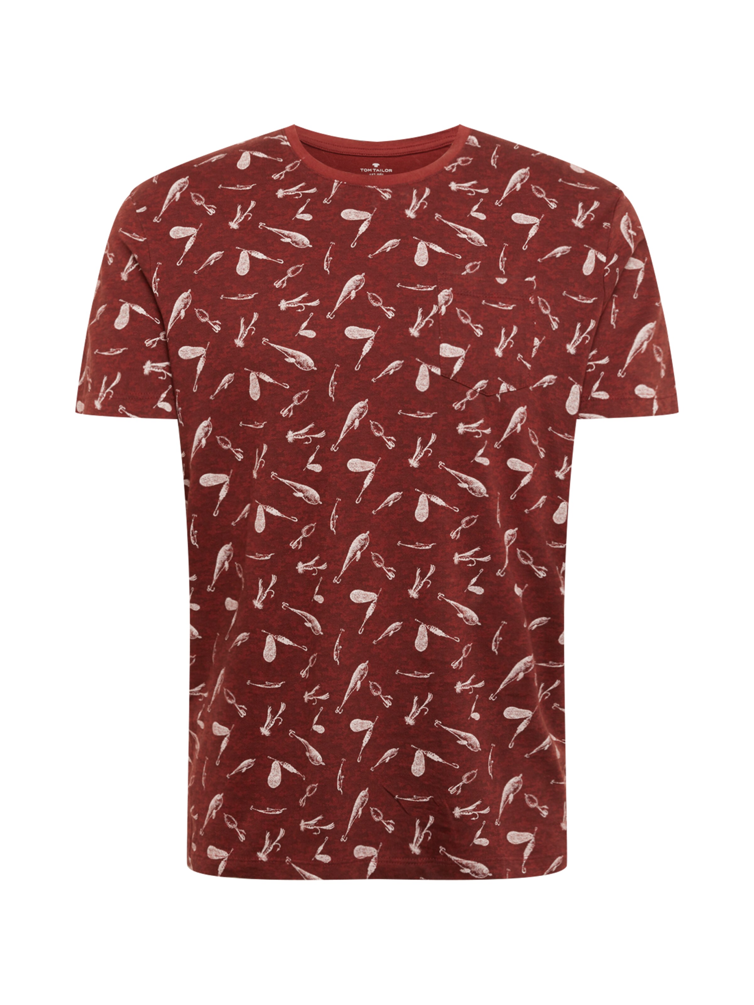 TOM TAILOR - Shirt in de kleur Bruin