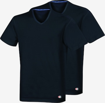 Champion Authentic Athletic Apparel T-Shirt in Schwarz: predná strana