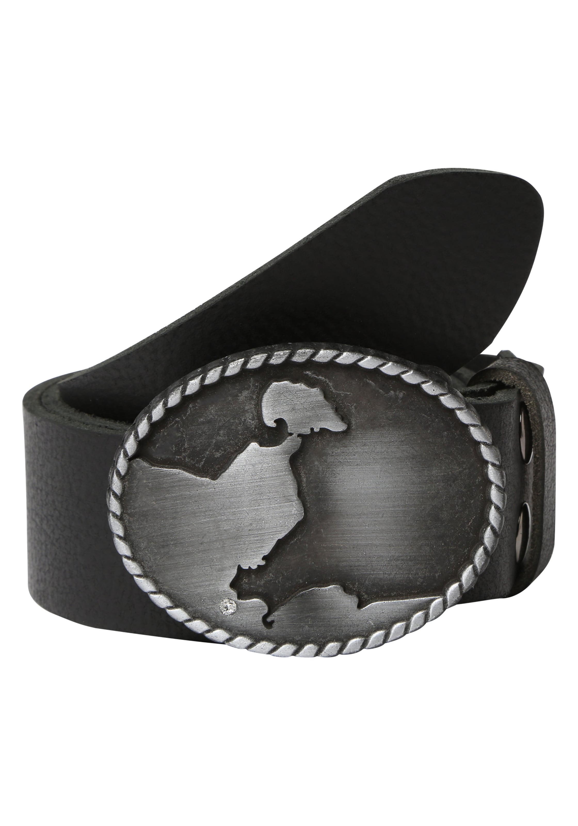 RETTUNGSRING by showroom 019° Belt in Black: front