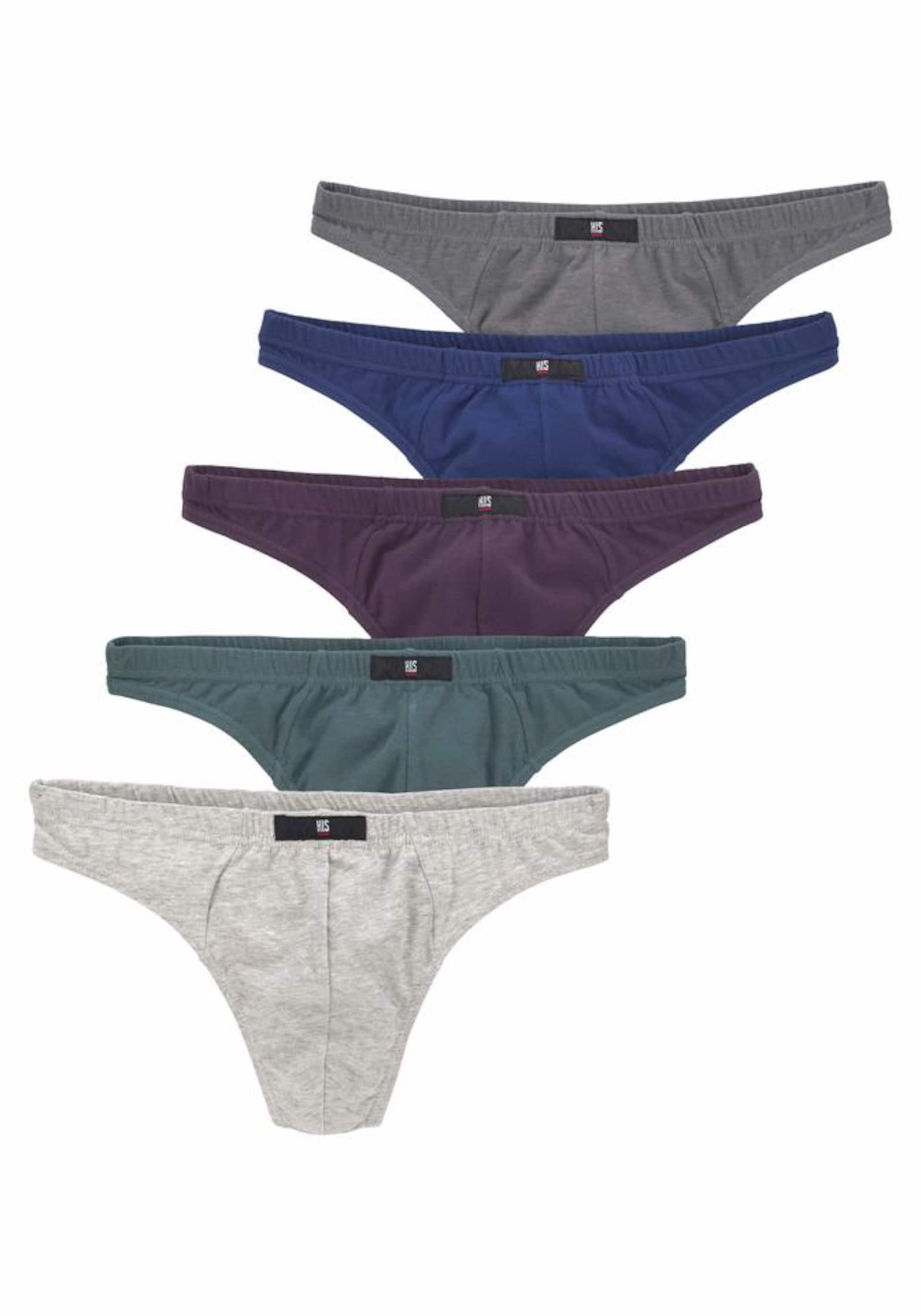 H.I.S Panty in Mixed colors: front