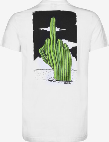 T-Shirt 'Fucktus' Iriedaily en blanc