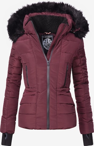 NAVAHOO Winter jacket 'Adele' in Red: front