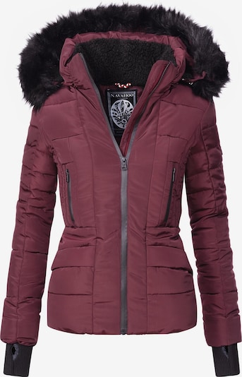 NAVAHOO Winter jacket 'Adele' in Ruby red / Black, Item view