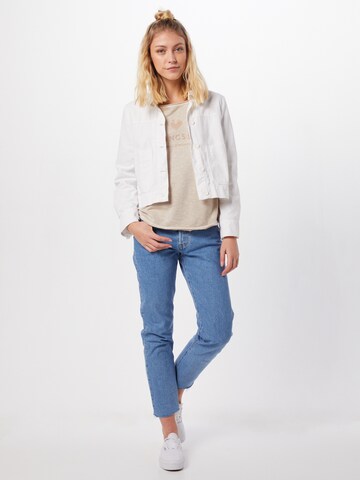 Sweat-shirt 'Cathrina' LIEBLINGSSTÜCK en beige