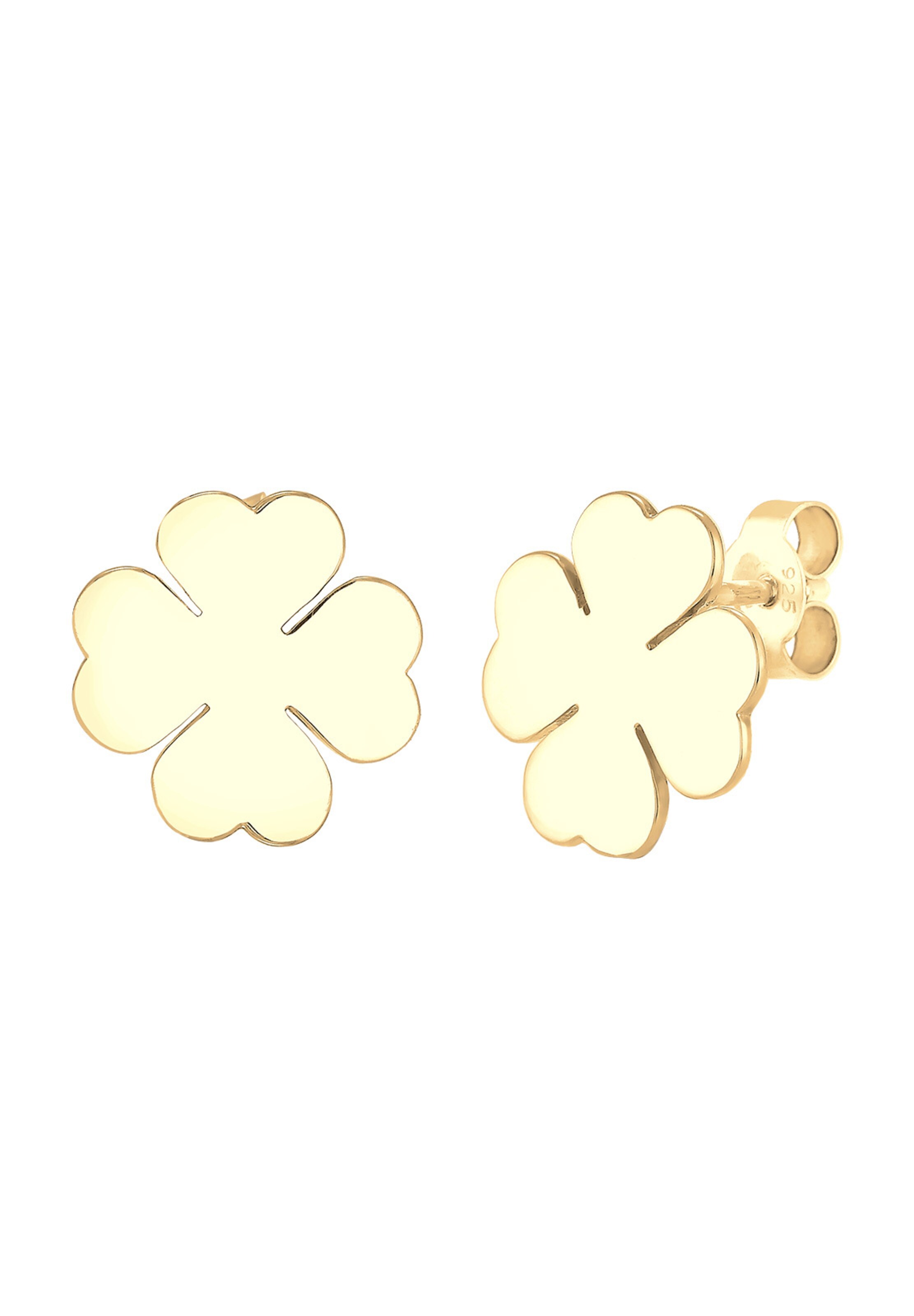 ELLI Earrings in Gold: front