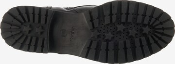 GEOX Schnürstiefelette in Schwarz