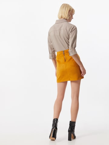 VERO MODA Spódnica 'VMDonnadina' w kolorze brązowy