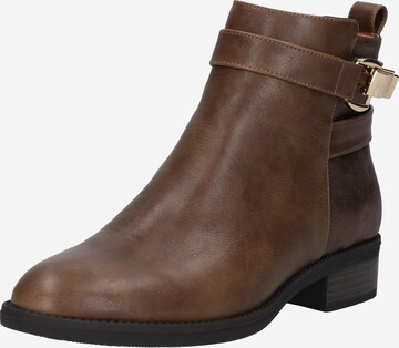 ABOUT YOU Ankle Boots 'Johanna' in Brown: front