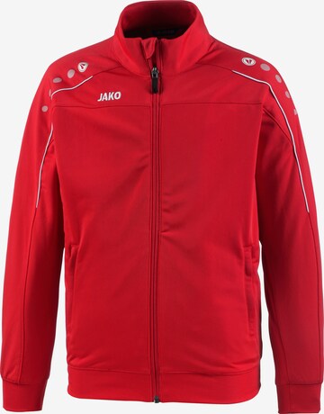 JAKO Sportjas 'Classico' in Rood: voorkant