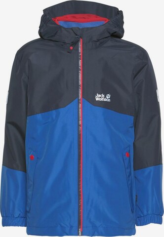 JACK WOLFSKIN Outdoorjacke 'ICELAND' in Blau: predná strana