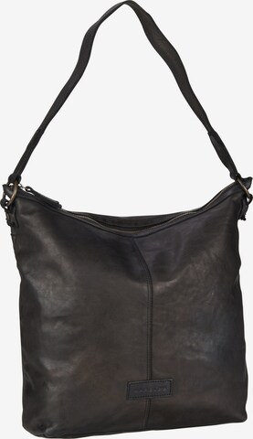 Harold's Shoulder Bag 'Submarine' in Black: front