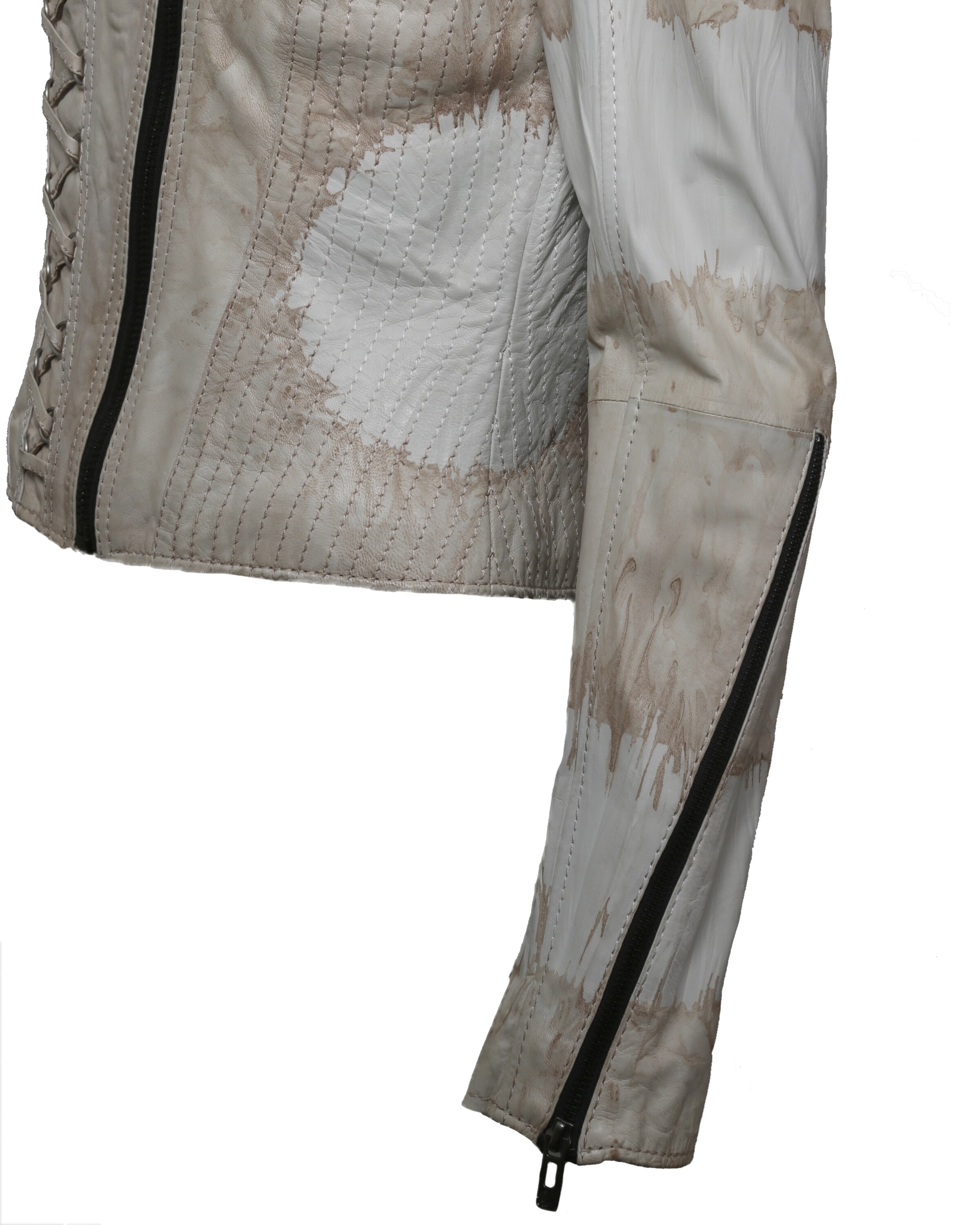 Maze Lederjacke 'Manhattan' in Beige