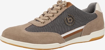 bugatti - Zapatillas deportivas bajas 'Solar Exko' en beige: frente