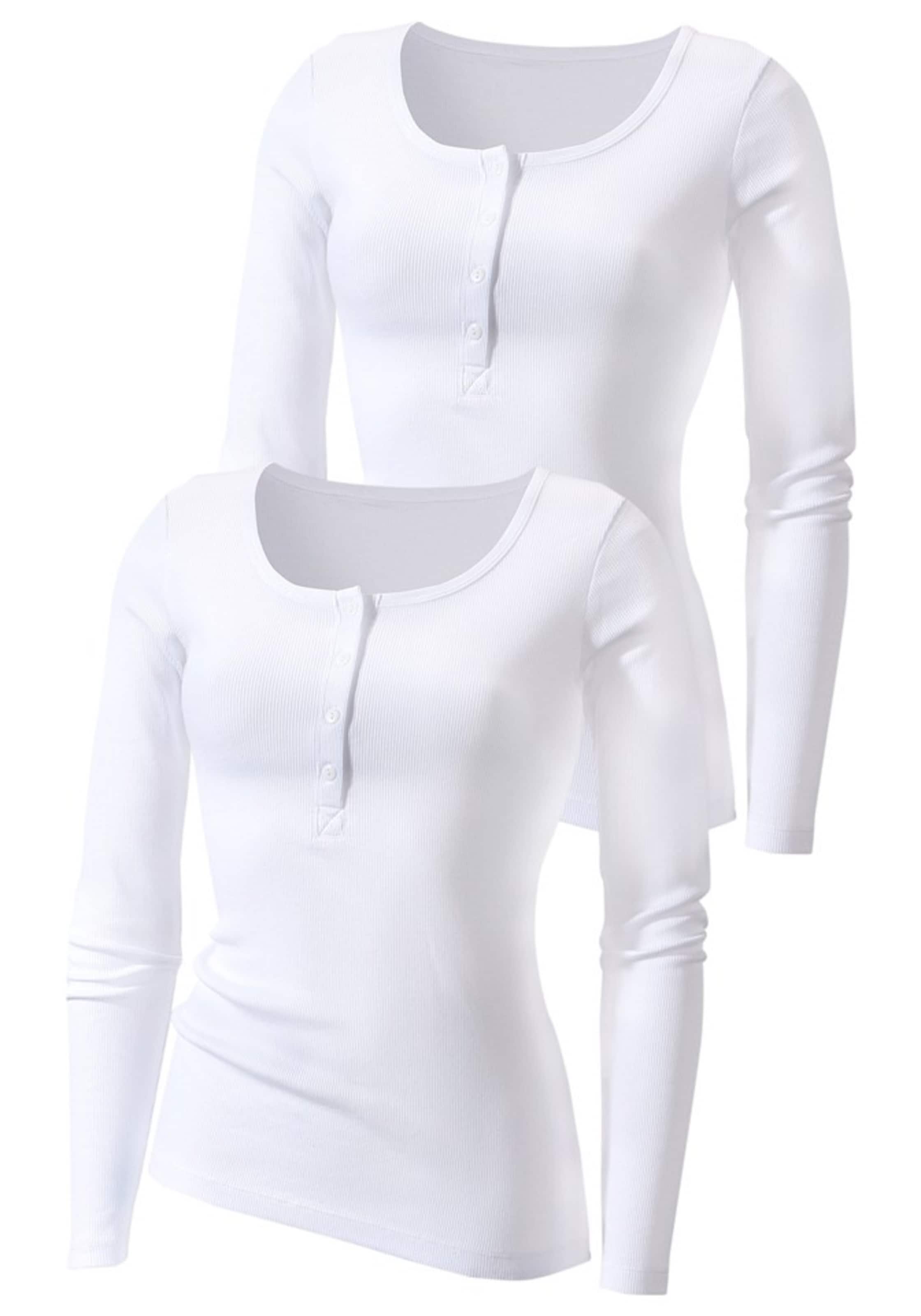 H.I.S Tričko – bílá: přední strana