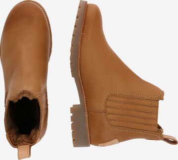 PANAMA JACK Chelsea boots in Beige: zijkant