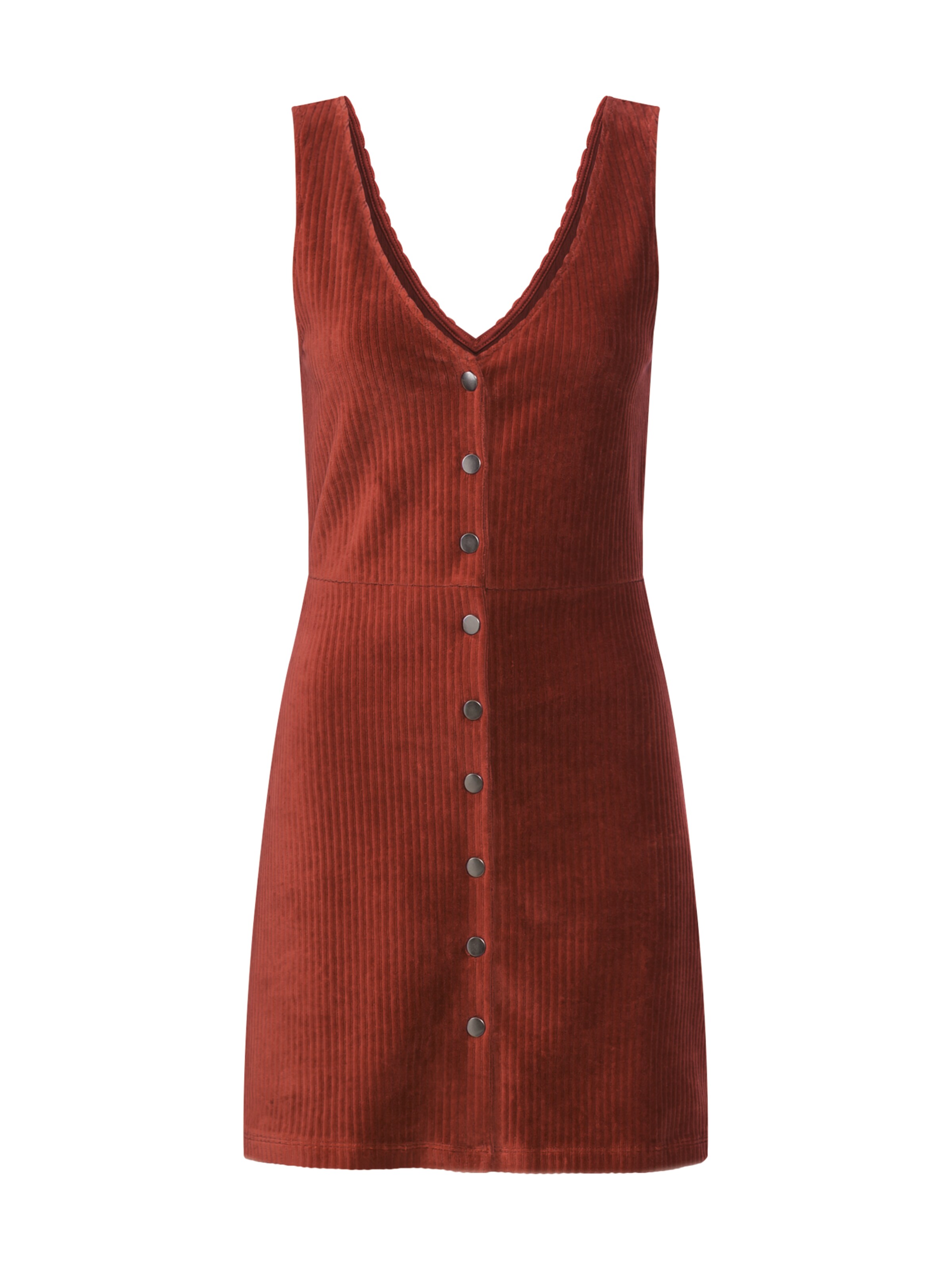 ONLY - Zomerjurk 'Fenja' in de kleur Donkeroranje